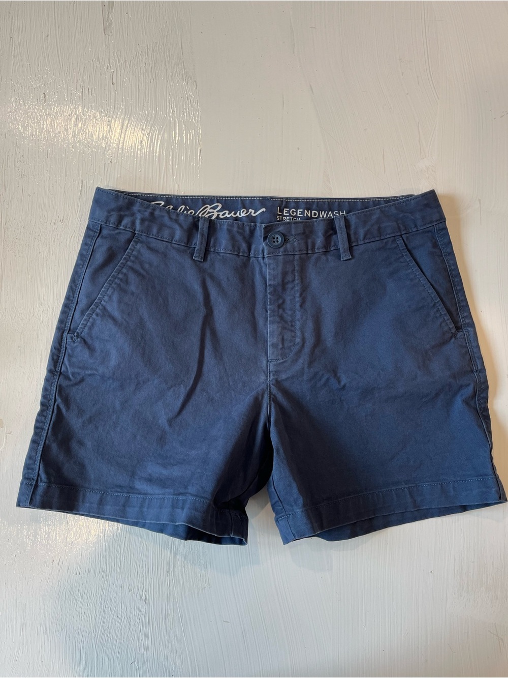 Eddie Bauer Navy LegendWash Women's Shorts
